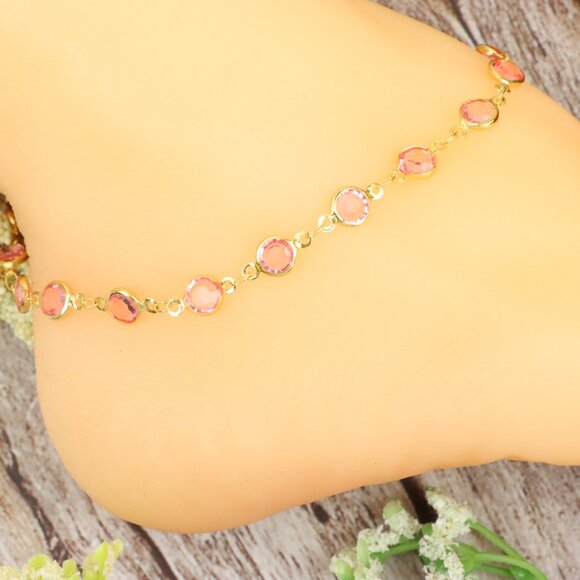 "Dainty Anklet for Women – Elegant Everyday Jewelry & Perfect Gift | MLCRC1232 - Picture 5 of 10